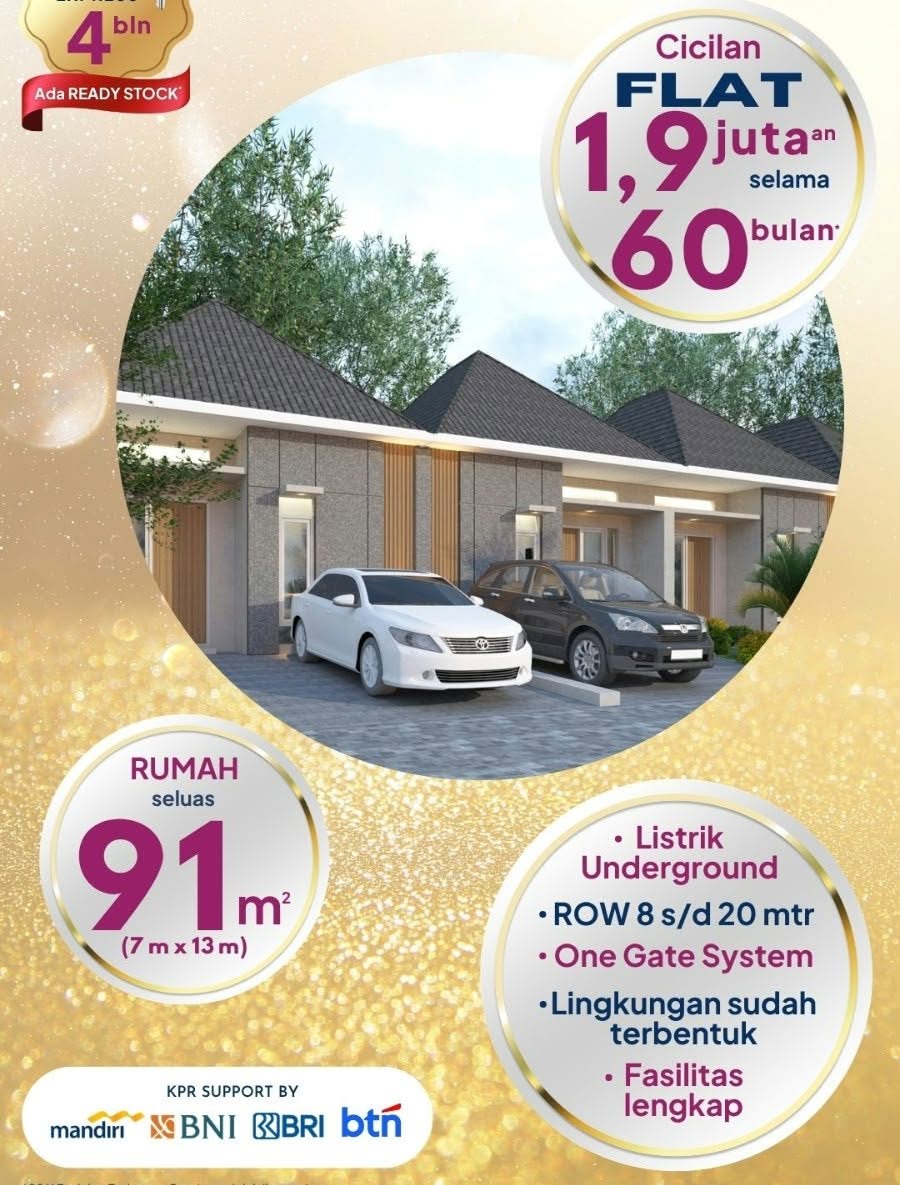 Rumah Minimalis Type 36 Sidoarjo